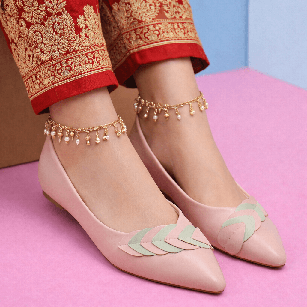 Ladies Flower Unique  Shoes